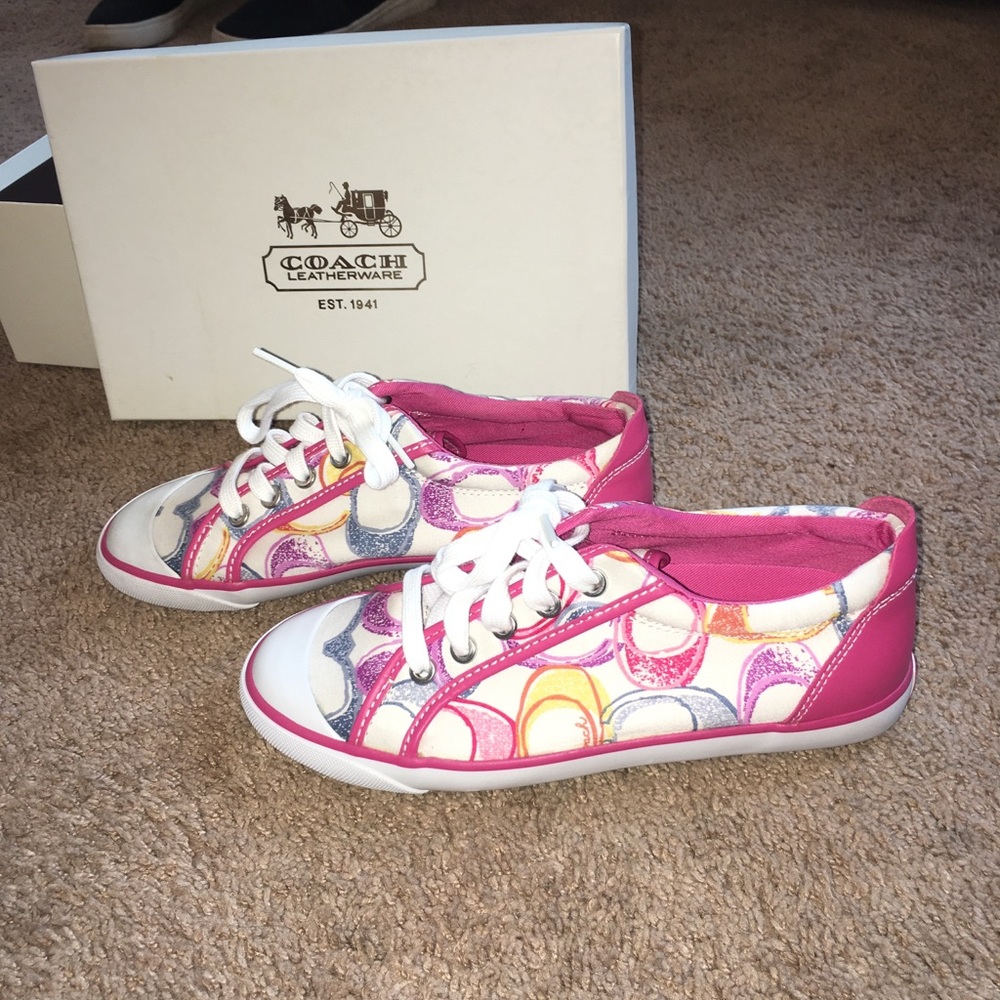 Coach tennis shoes